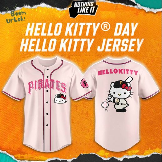 Pittsburgh Pirates X Hello Kitty Version 2025 Baseball Jersey