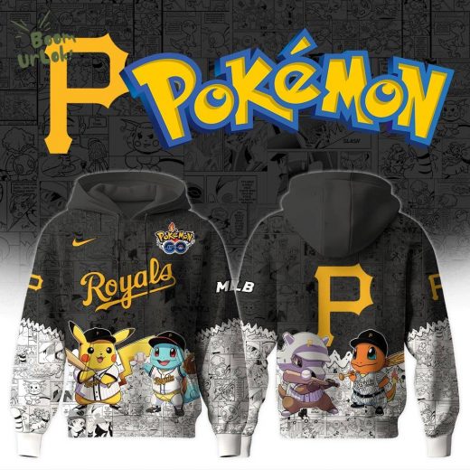 Pittsburgh Pirates x Pokémon Go Hoodie Editions Limited