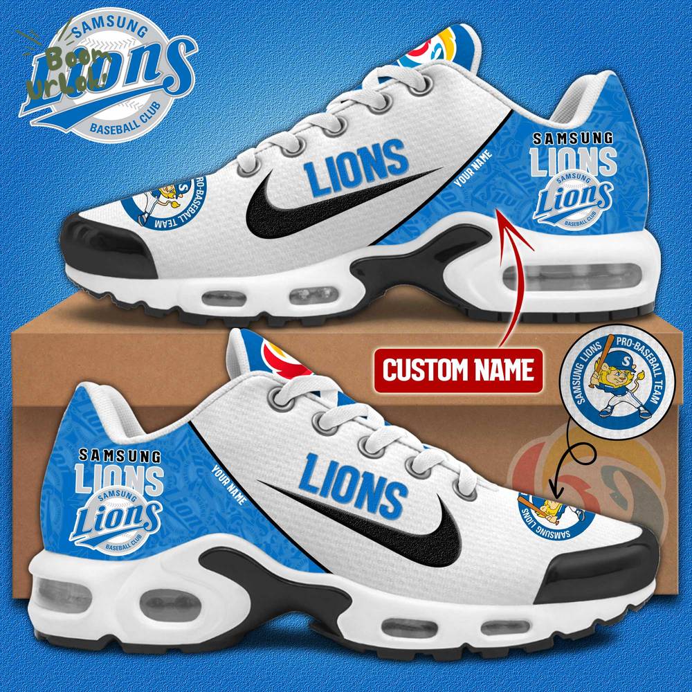 Samsung Lions Air Max Sneaker Special Design Limited Edition 2025 (Custom Name) Samsung Lions Air Max Sneaker Special Design Limited Edition 2025 (Custom Name)