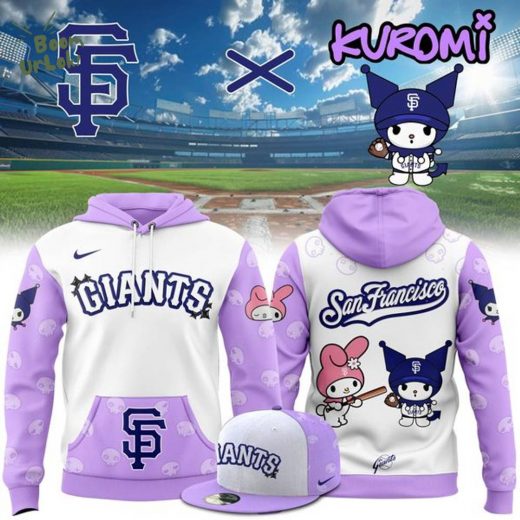 San Francisco Giants Giants x Kuromi baseball Hoodie Limited Editions