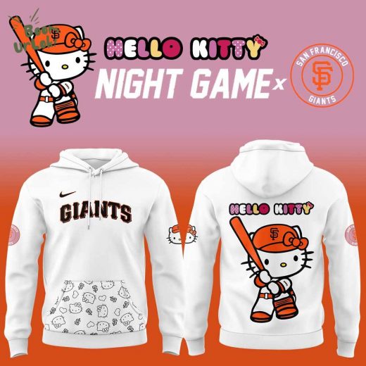 San Francisco Giants x Hello Kitty Night Game Hoodie 2025