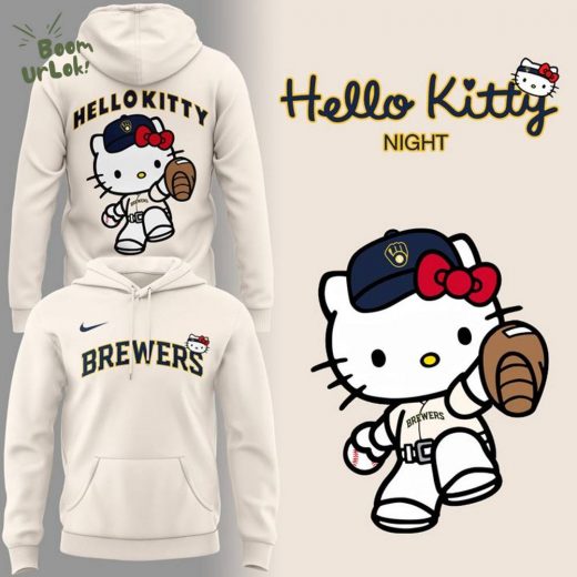 Special Edition Brewers X Hello Kitty Hoodie