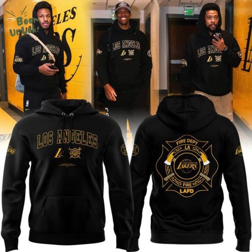 Special New Lafd Fire Fighters Logo 2025 Hoodie