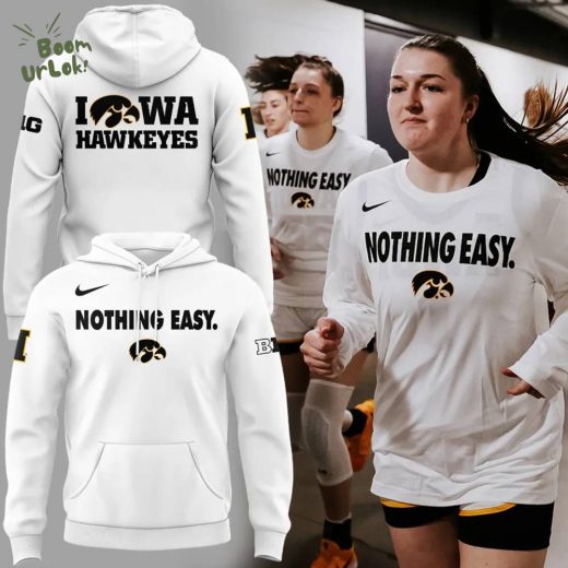 Special New i🏀wa Nothing Easy Hoodie 2025