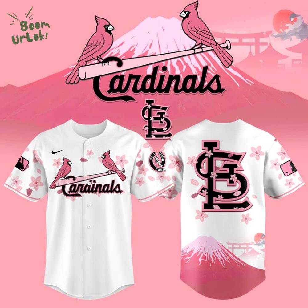St. Louis Cardinals Sakura – Cherry Blossom Baseball Jersey St. Louis Cardinals Sakura – Cherry Blossom Baseball Jersey