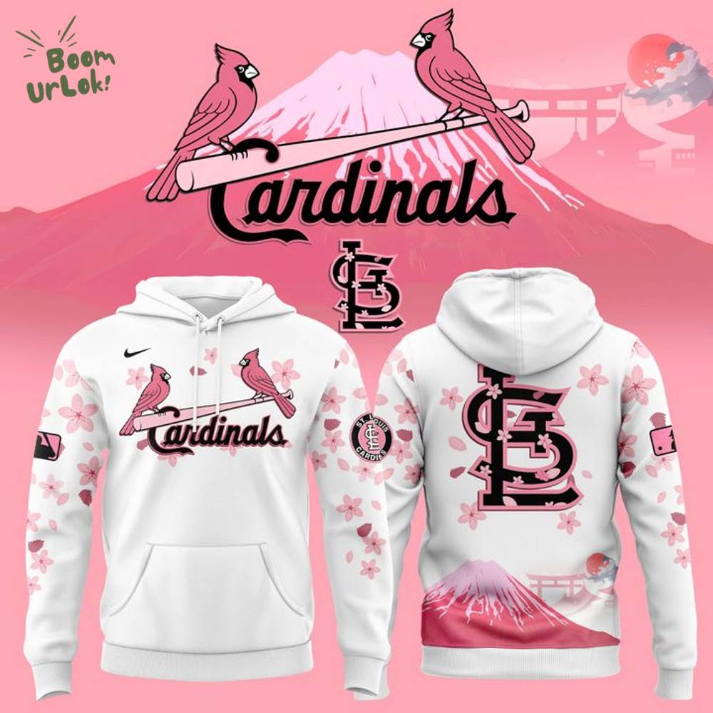 St. Louis Cardinals Sakura – Cherry Blossom Hoodie St. Louis Cardinals Sakura – Cherry Blossom Hoodie