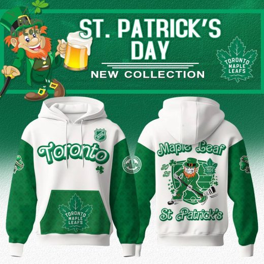 Toronto Maple Leafs St. Patrick’s Day Edition Hoodie