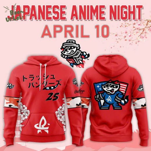 Trash Pandas x Japans Anime Night April 10 Hoodie 2025