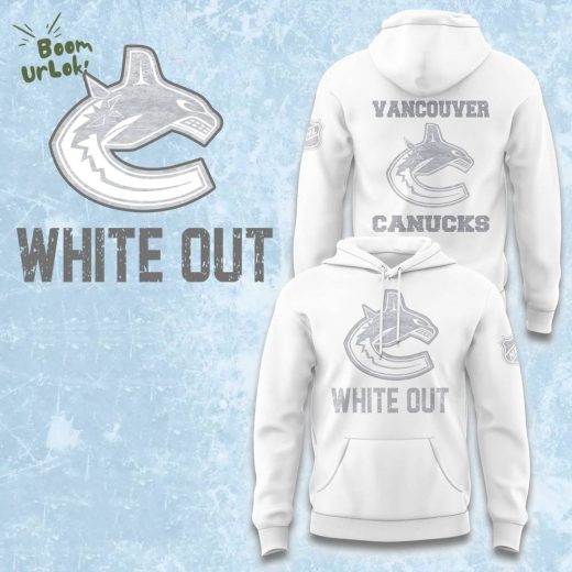 Vancouver Canucks White Out Hoodie