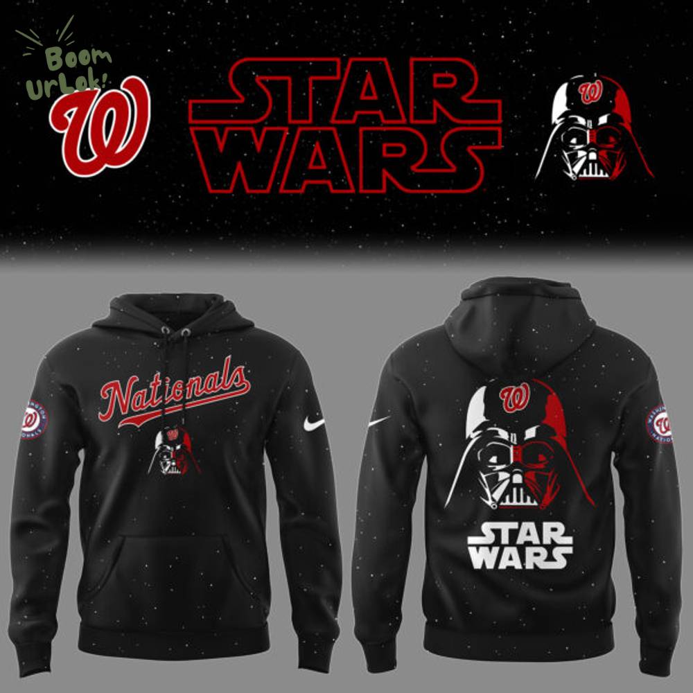 Washington Baseball Limited “Washington x Star Wars 2025” Black Hoodie Washington Baseball Limited “Washington x Star Wars 2025” Black Hoodie
