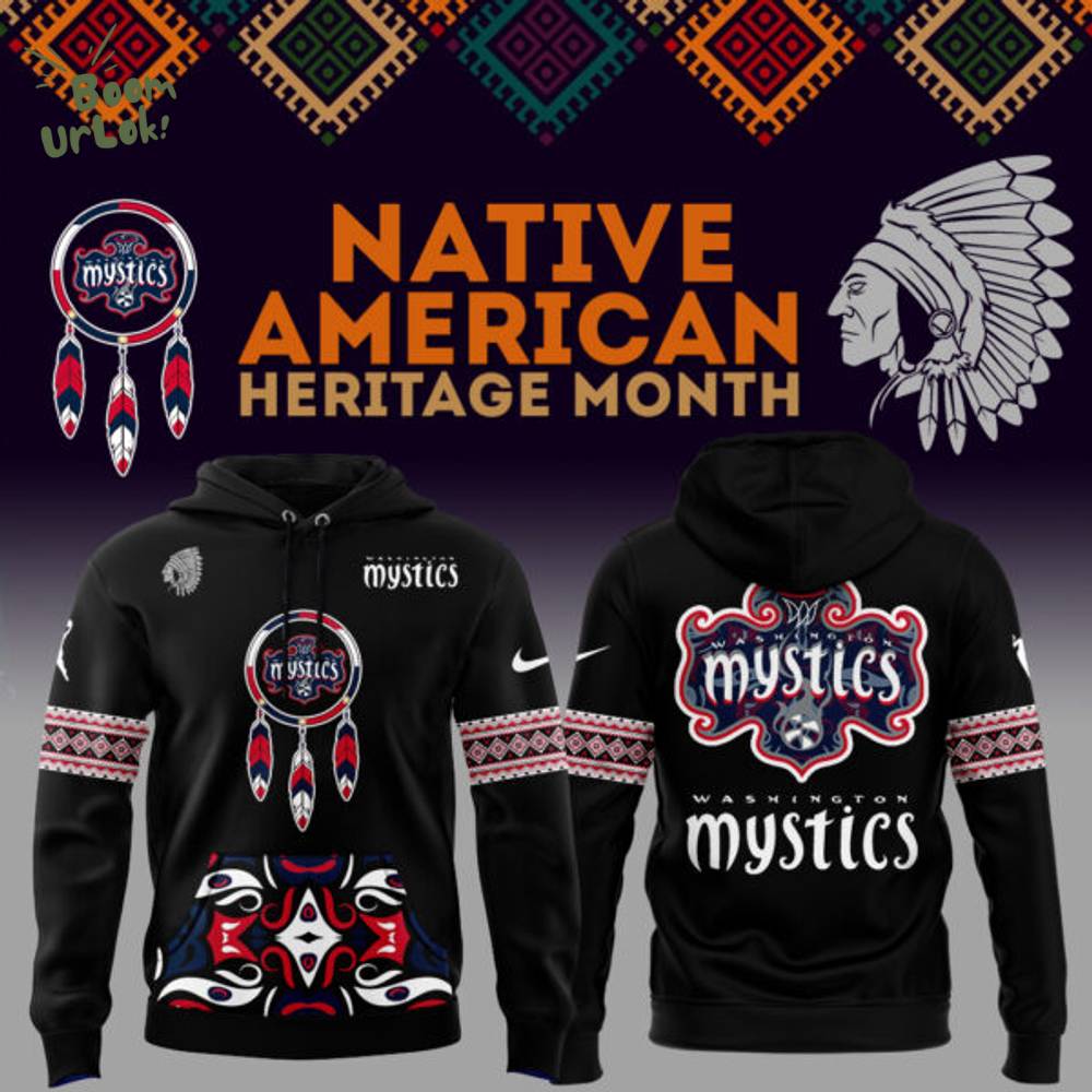 Washington Mystics National American Indian Heritage Month Hoodie Washington Mystics National American Indian Heritage Month Hoodie