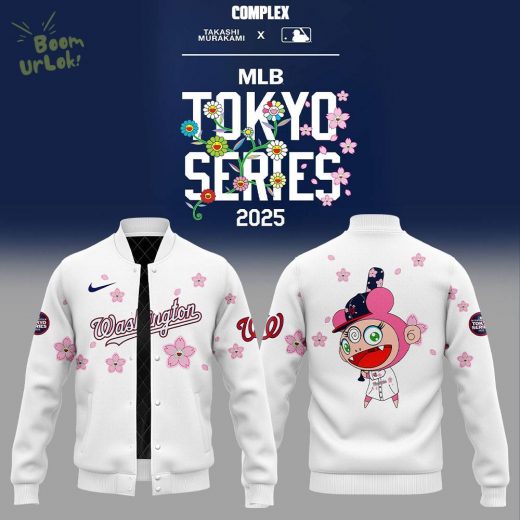 Washington Nationals x Takashi Murakami MLB World Tour Tokyo Series Jacket 2025 (Limited Edition)