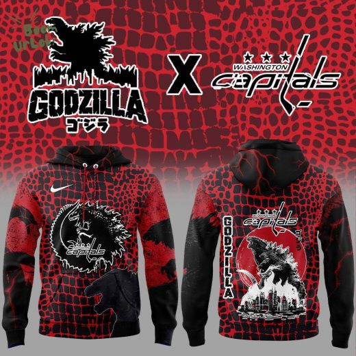 Washington Capitals x Godzilla Limited Edition Hoodie