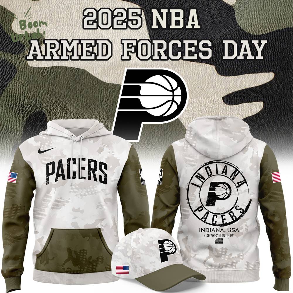 2025 Armed Forces Day Indiana Pacers Hoodie 2025 Armed Forces Day Indiana Pacers Hoodie