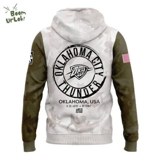 2025 Armed Forces Day Oklahoma City Thunders Hoodie