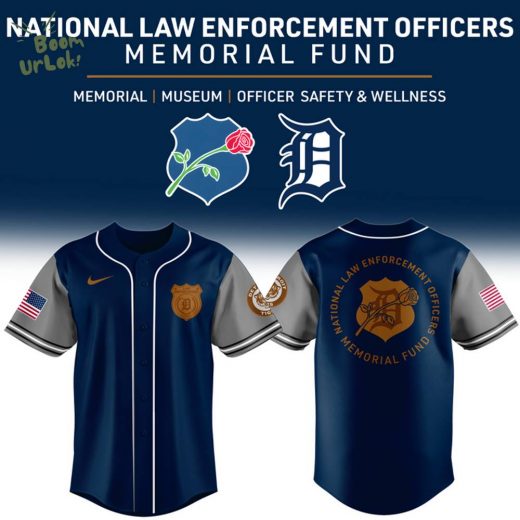 2025 Detroit Tigers Law Enforcement Jersey