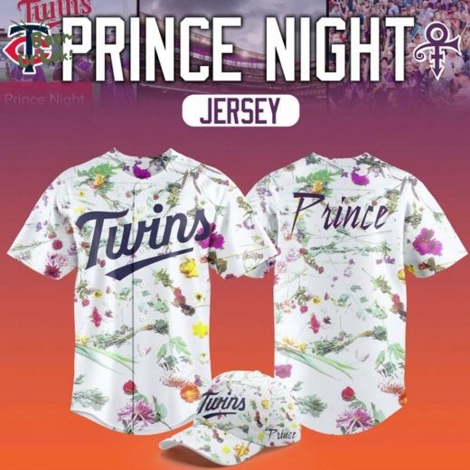 2025 Minnesota Twins Prince Night Baseball jersey