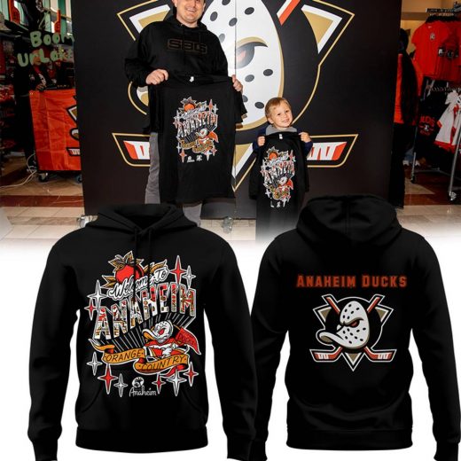 Anaheim Ducks new hoodie 2025 Limited Edition