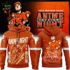 Anaheim Ducks x Anime Night Black hoodie 2025