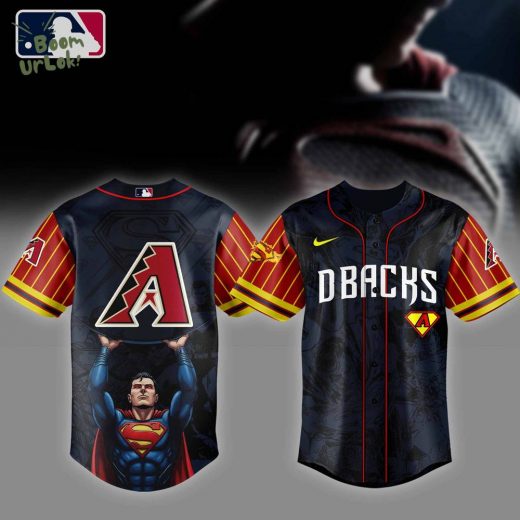 Arizona Diamondbacks MLB x Superman Baseball Jersey Editions Limited 2025