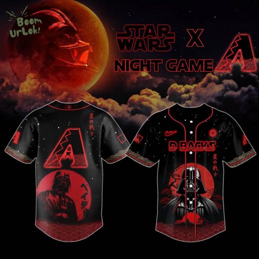 Arizona Diamondbacks x Star Wars Night Game Limited Edition Baseball Jersey
