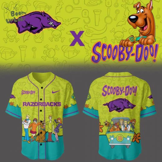 Arkansas Scooby-Doo Baseball Jersey