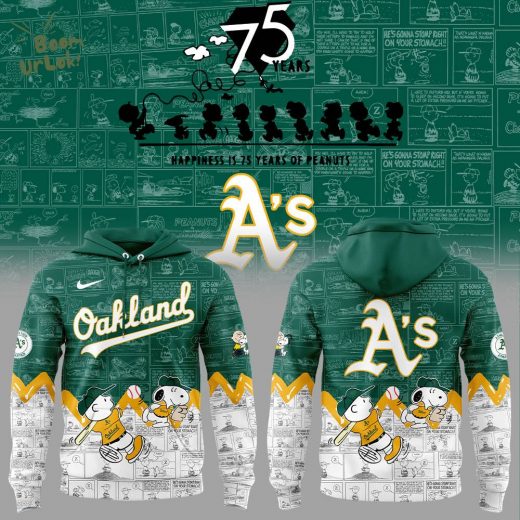 Athletics 75th Anniversary of Peanuts Hoodie
