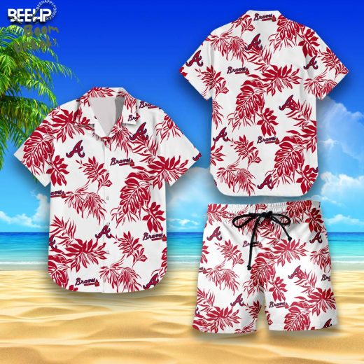 Atlanta Braves Hawaiian Shirt & Shorts Set