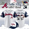 Atlanta Braves MLB x Hello Kitty Night Game Limited Edition baseball Jersey 2025