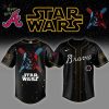 Godzilla x Atlanta Braves Japan Edition baseball Jersey 2025