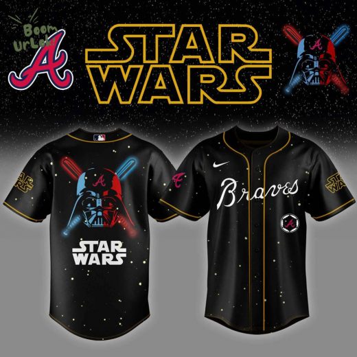 Atlanta Braves MLB x Star Wars baseball Jersey Editions Limited 2025