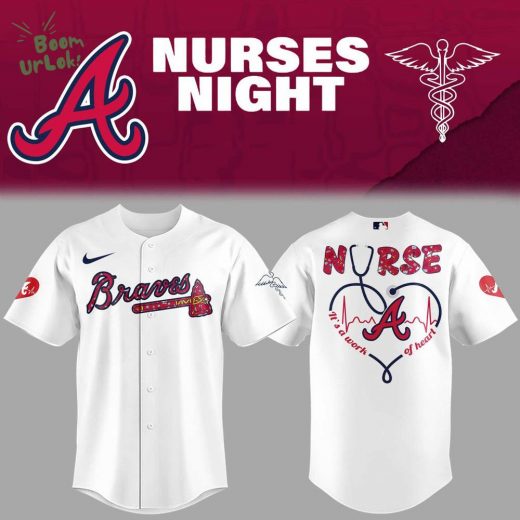 Atlanta Braves NURSES NIGHT Jersey