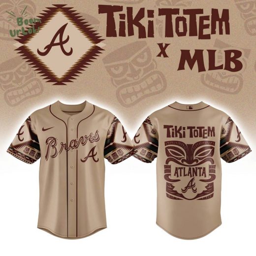Atlanta Braves x Native American Tiki Totem 2025 Baseball Jersey