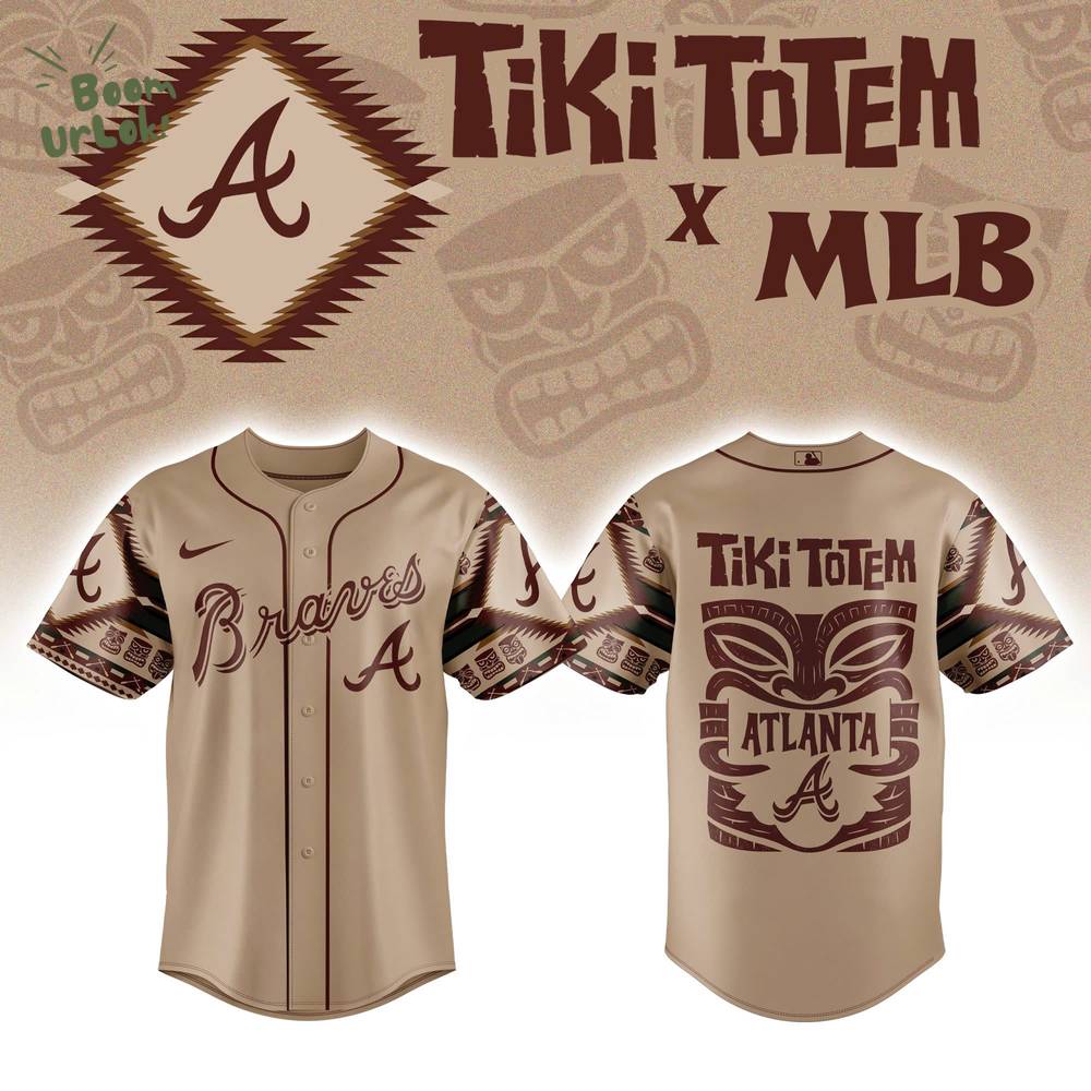 Atlanta Braves x Native American Tiki Totem 2025 Baseball Jersey Atlanta Braves x Native American Tiki Totem 2025 Baseball Jersey