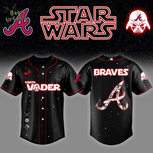 Atlanta Braves x Stars Wars Darth Vader Night Baseball Jersey Editions Limited
