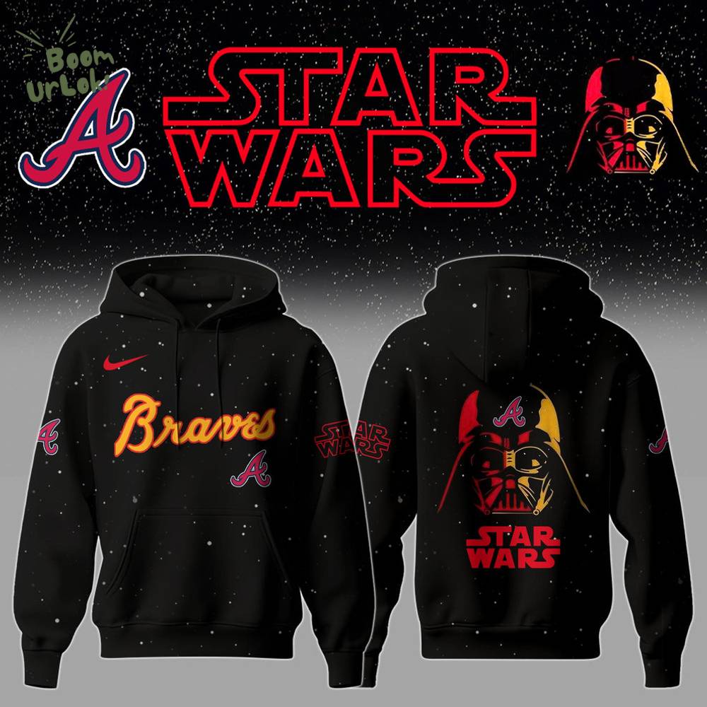 Atlanta Braves x Stars Wars Night Hoodie Editions Limited Atlanta Braves x Stars Wars Night Hoodie Editions Limited
