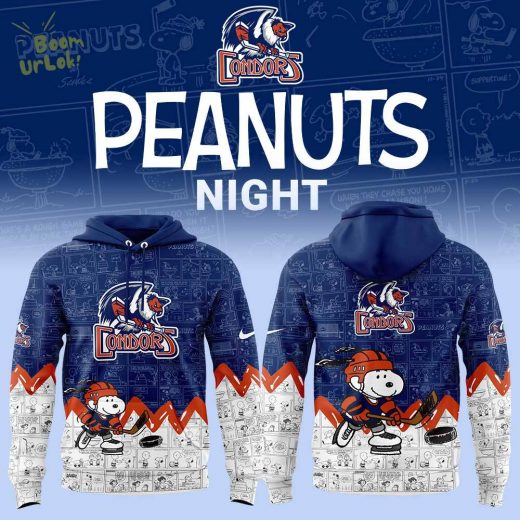 Bakersfield Condors 75th Anniversary of Peanuts Hoodie
