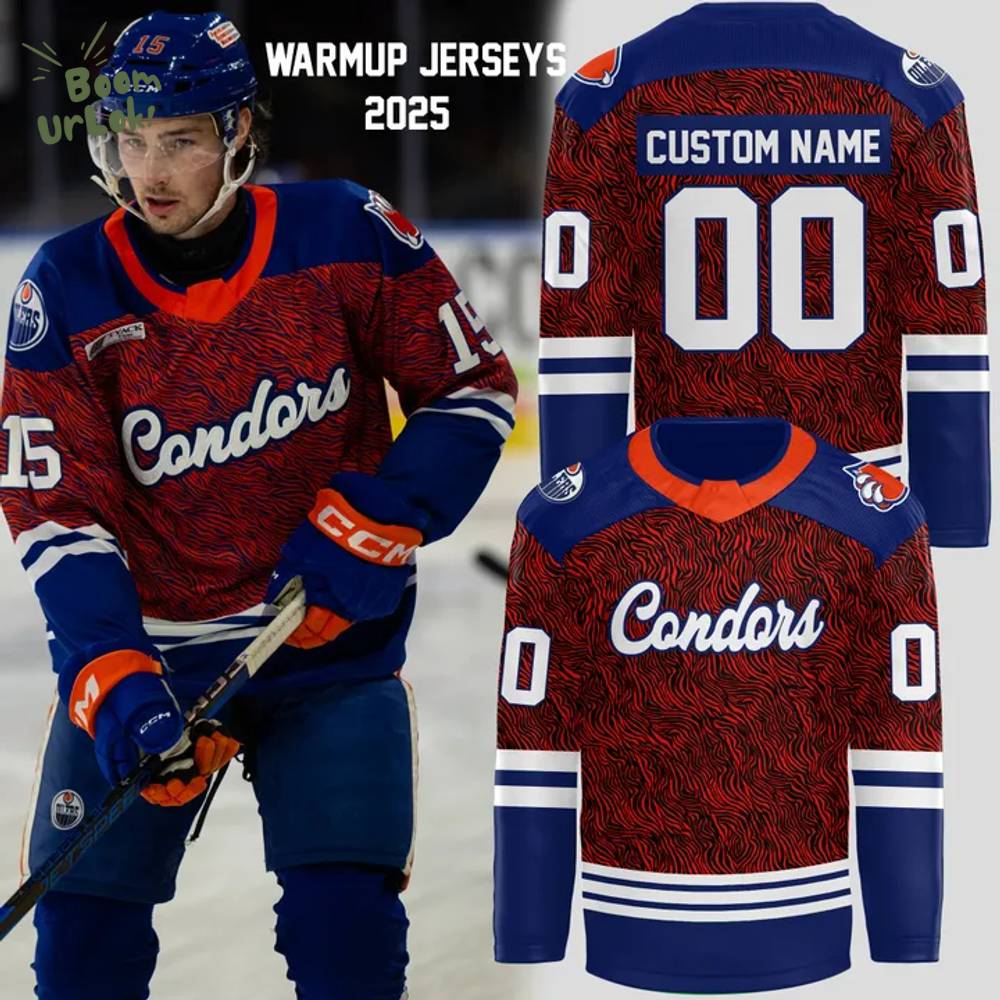 Bakersfield Condors new Hockey Jersey 2025 Bakersfield Condors new Hockey Jersey 2025