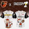 Boston Red Sox MLB “75th Anniversary of Peanuts” Snoopy Special Edition Jersey 2025