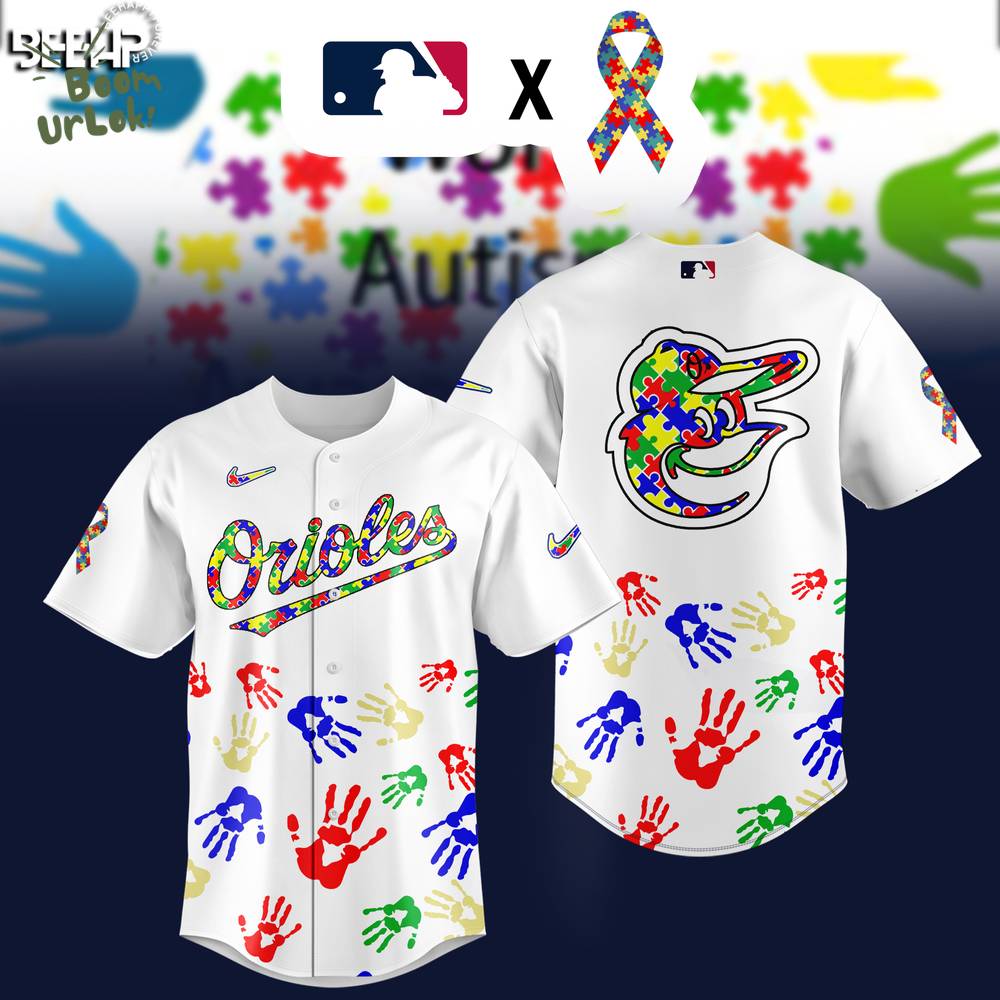 Baltimore Orioles MLB Autism Awareness Special Edition 2025 Baseball Jersey Baltimore Orioles MLB Autism Awareness Special Edition 2025 Baseball Jersey