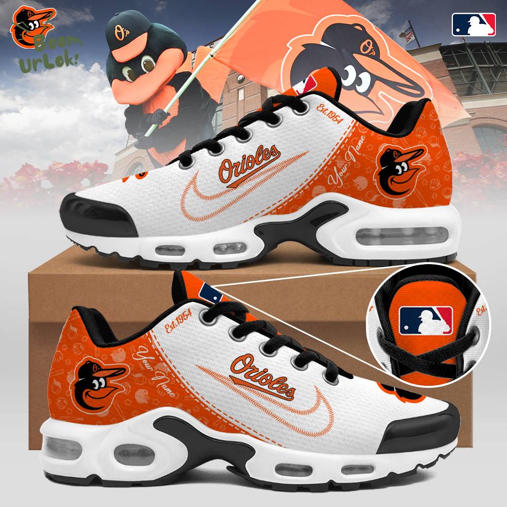 Baltimore Orioles MLB Personalized Air Max Shoes Baltimore Orioles MLB Personalized Air Max Shoes
