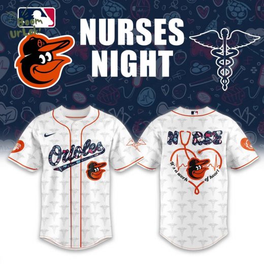Baltimore Orioles NURSES Baseball Jersey Combo