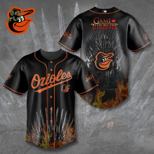 Baltimore Orioles x Game of Thrones Baseball Jersey