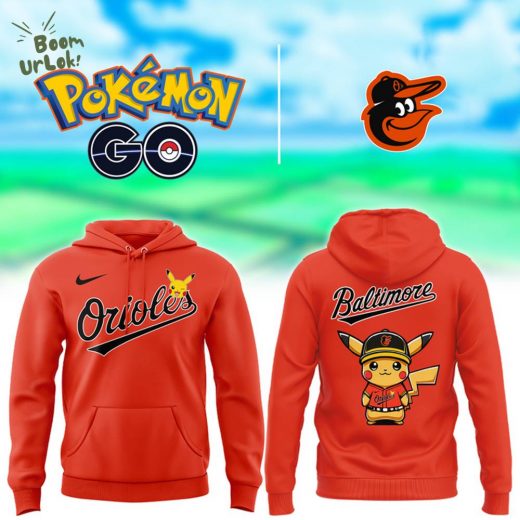 Baltimore Orioles x Pikachu Limited Edition Hoodie
