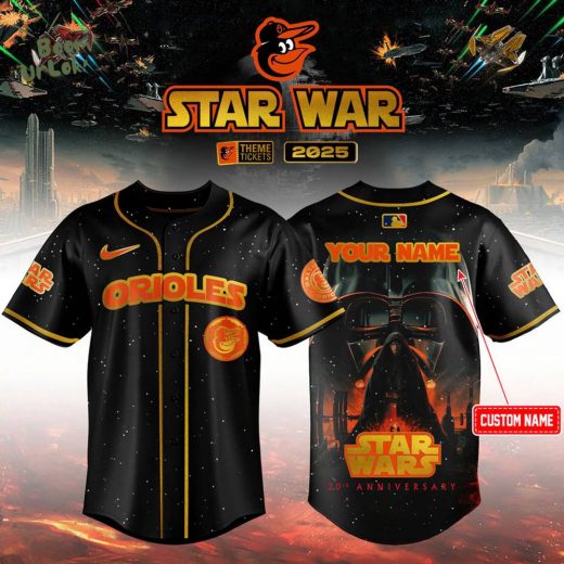Baltimore Orioles x Star War Limited Edition Baseball Jersey