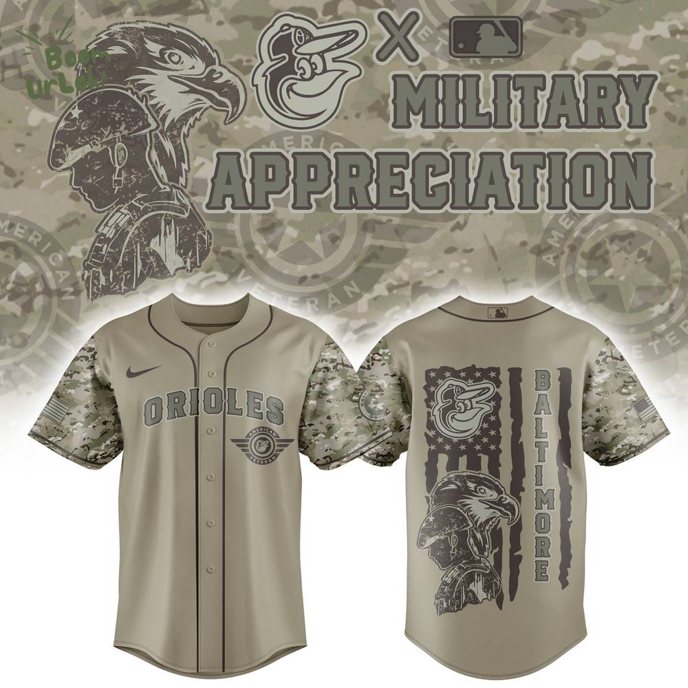 Baltimore Orioles x Veteran U.S 2025 Baseball Jersey Baltimore Orioles x Veteran U.S 2025 Baseball Jersey