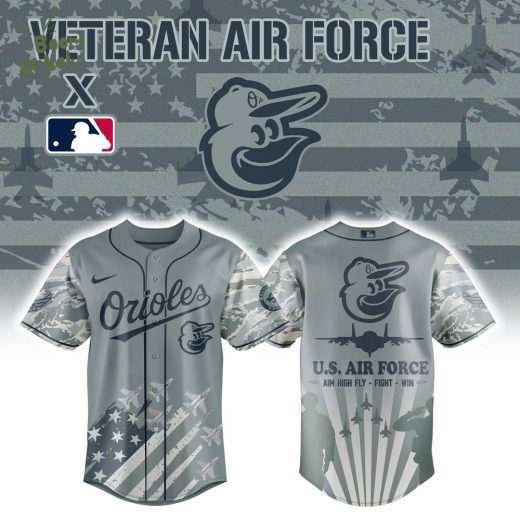 Baltimore Orioles x Veteran U.S Air Force 2025 Baseball Jersey