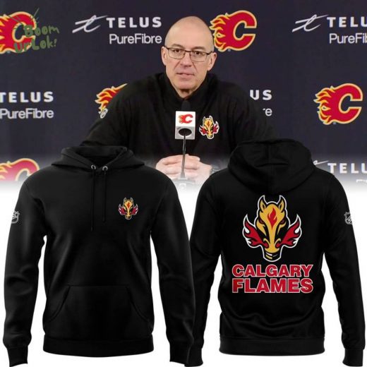 Black Hoodie Calgary Flames Special Edition