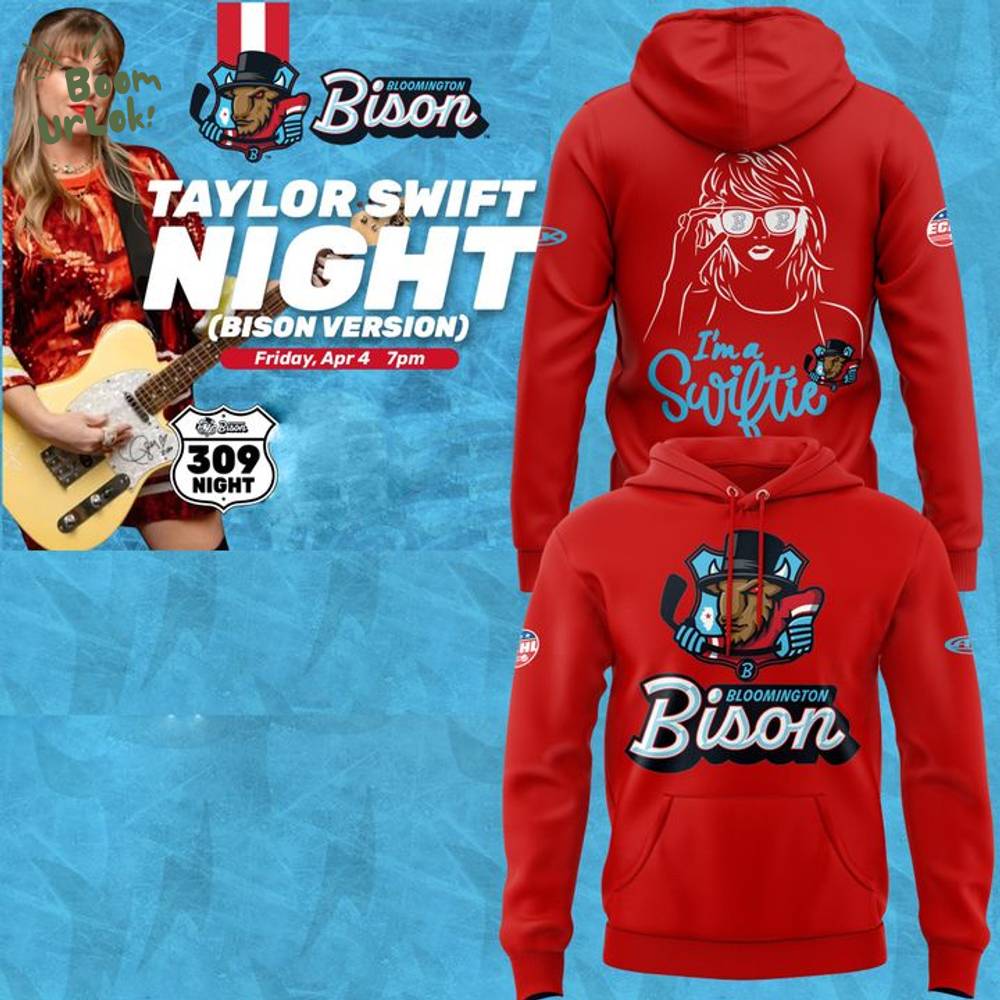 Bloomington Bison Taylor Swift Night Hoodie 2025 Bloomington Bison Taylor Swift Night Hoodie 2025