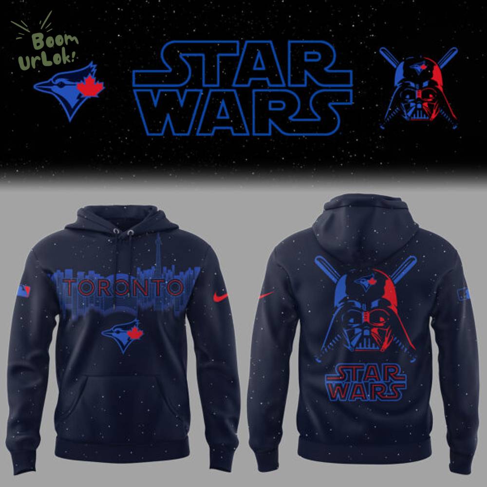 Blue Jays Baseball 2025 Limited “Blue Jays x Star Wars” City Connect Hoodie Blue Jays Baseball 2025 Limited “Blue Jays x Star Wars” City Connect Hoodie